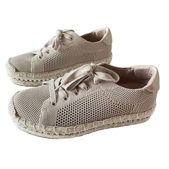 Chelsea & Violet Vitna Flatform Espadrilles Shoes 7 - Picture 5 of 11